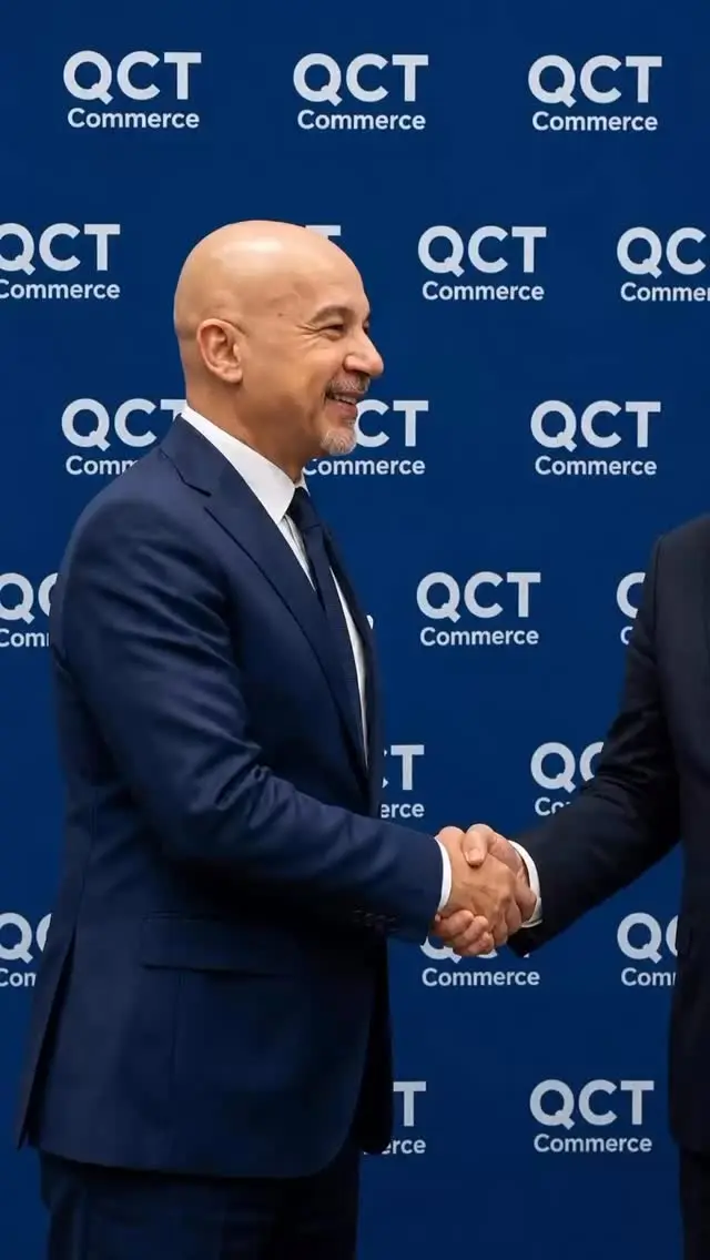 Teyfik Gökdemir në një aktivitet të QCT Commerce